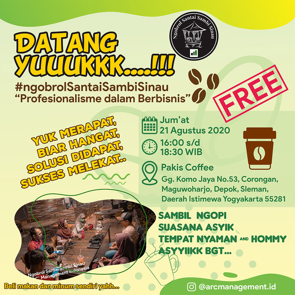 Ngobrol Santai Sambi Sinau 3 Profesionalisme dalam Bisnis